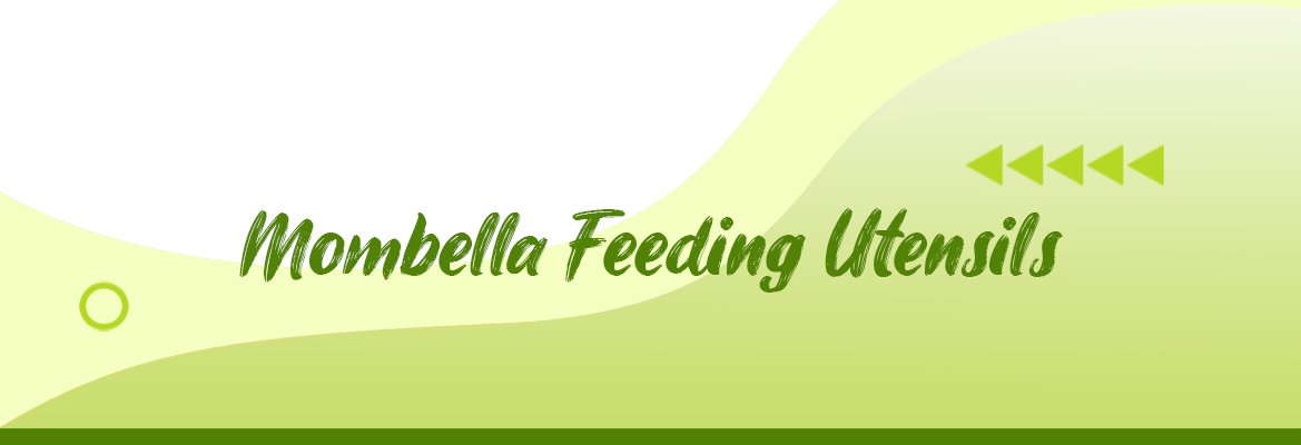 Mombella Feeding Utensils collection banner
