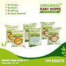 Organic Baby Wipes Nature 20's Pack of 6
