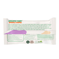 Organic Baby Sniffle Wipes 50s pack of 3