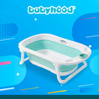 Babyhood Blue Folding Bath Tub