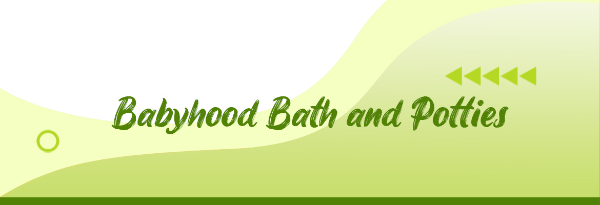 Babyhood Bath and Potties collection banner