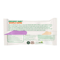 Organic Baby Sniffle Wipes 50s pack of 12