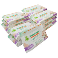 Organic Baby Sniffle Wipes 50s pack of 12