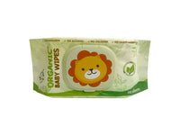 Organic Baby Wipes Nature 80's with cap Pack of 12