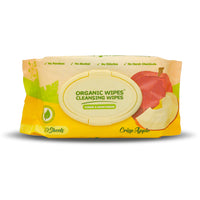 Organic Wipes Cleansing Wipes Crisp Apple 70s