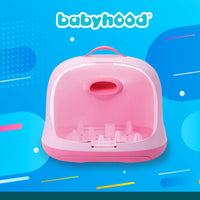 Babyhood Pink Milk Bottle Storage Box