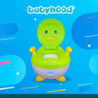 Babyhood Green Penguin Potty