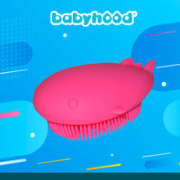 Babyhood Pink Whale Bathing Brush