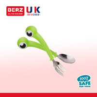 Berz UK Green Crab Fork & Spoon