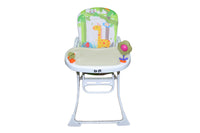 top view of Baby Pretty Giraffe Foldable Chair