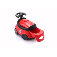 back view of Babyhood Red Car Potty