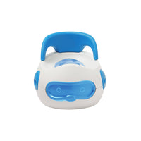 front view of Babyhood Blue Coco Potty