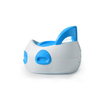 side view of Babyhood Blue Coco Potty