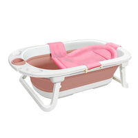 Babyhood Pink Folding Bath Tub