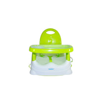front view of Babyhood Green New Booster Seat