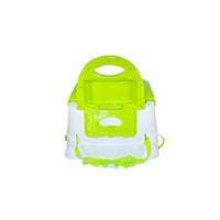 back view of Babyhood Green New Booster Seat