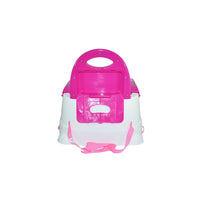 back view of Babyhood Pink New Booster Seat