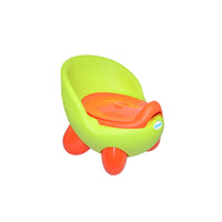 side view of Babyhood Green QQ Potty Trainer