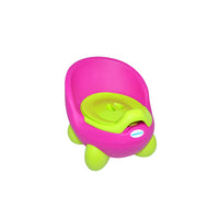 side view of Babyhood Pink QQ Potty Trainer