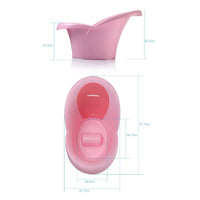 measurements of Babyhood Pink Rose Bathtub