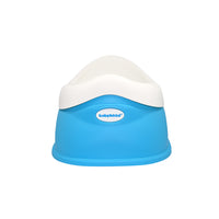 back view of Babyhood Blue Simple Potty