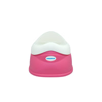 back view of Babyhood Pink Simple Potty