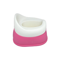 side view of Babyhood Pink Simple Potty