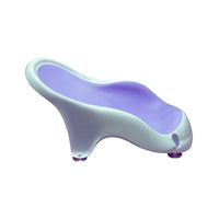 side view of Babyhood Blue Soft Bath Support