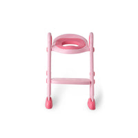 front view of Babyhood Pink Step Potty