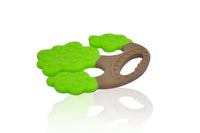 side view of Mombella Green Apple Tree Teether