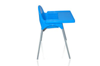 side view of Babyhood Blue High Chair