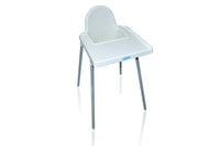 top view of Babyhood White High Chair