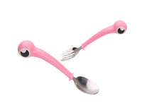 Berz UK Pink Crab Fork & Spoon