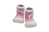 front view of Attipas Sneakers Pink shoes