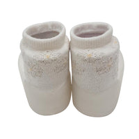 back view of Attipas Blossom White shoes