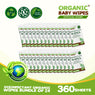 Organic Baby Wipes Disinfectant Wipes 15's Pack of 24
