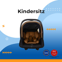 KINDERSITZ - KIDZ - HA INFANT CAR SEAT (BROWN)