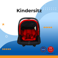KINDERSITZ - KIDZ - HA INFANT CAR SEAT (RED)