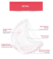 parts of Horigen Disposable Breast Pads
