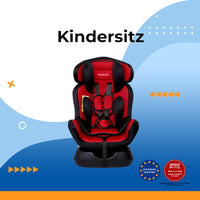 KINDERSITZ Baby car seat (KIDZ-007) - R Red