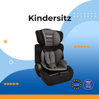 KINDERSITZ Baby car seat (KIDZ-912) - Grey