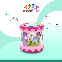 Kidsplay Toys Pink Music Drum