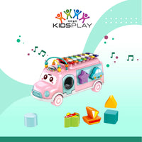 Kidsplay Toys Pink Music Bus