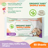 Organic Baby Sniffle Wipes 50s single pack