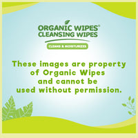 Organic Wipes Cleansing Wipes Fresh Bamboo 70s pack of 6
