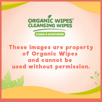 Organic Wipes Cleansing Wipes Crisp Apple 70s