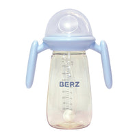Berz UK Blue UFO Milk Bottle with Handle (300 ml)