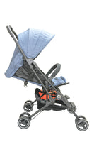 side view of Whizbebe Blue Capsule Stroller