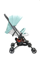 side view of Whizbebe Green Capsule Stroller
