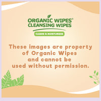 Organic Wipes Cleansing Wipes 70s Assorted pack of 4